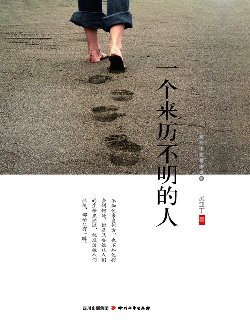 Title details for 一个来历不明的人 by 吴亚丁 - Available